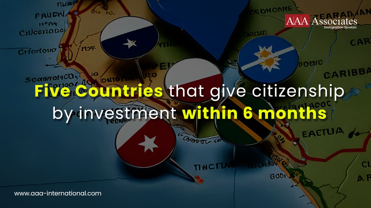 Five countries that give citizenship by investment within 6 months