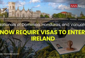 Nationals of Dominica, Honduras, and Vanuatu Now Require Visas to Enter Ireland