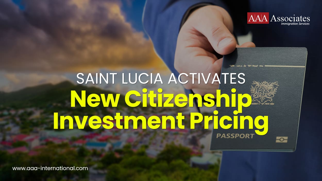 Saint Lucia Activates New Citizenship Investment Pricing